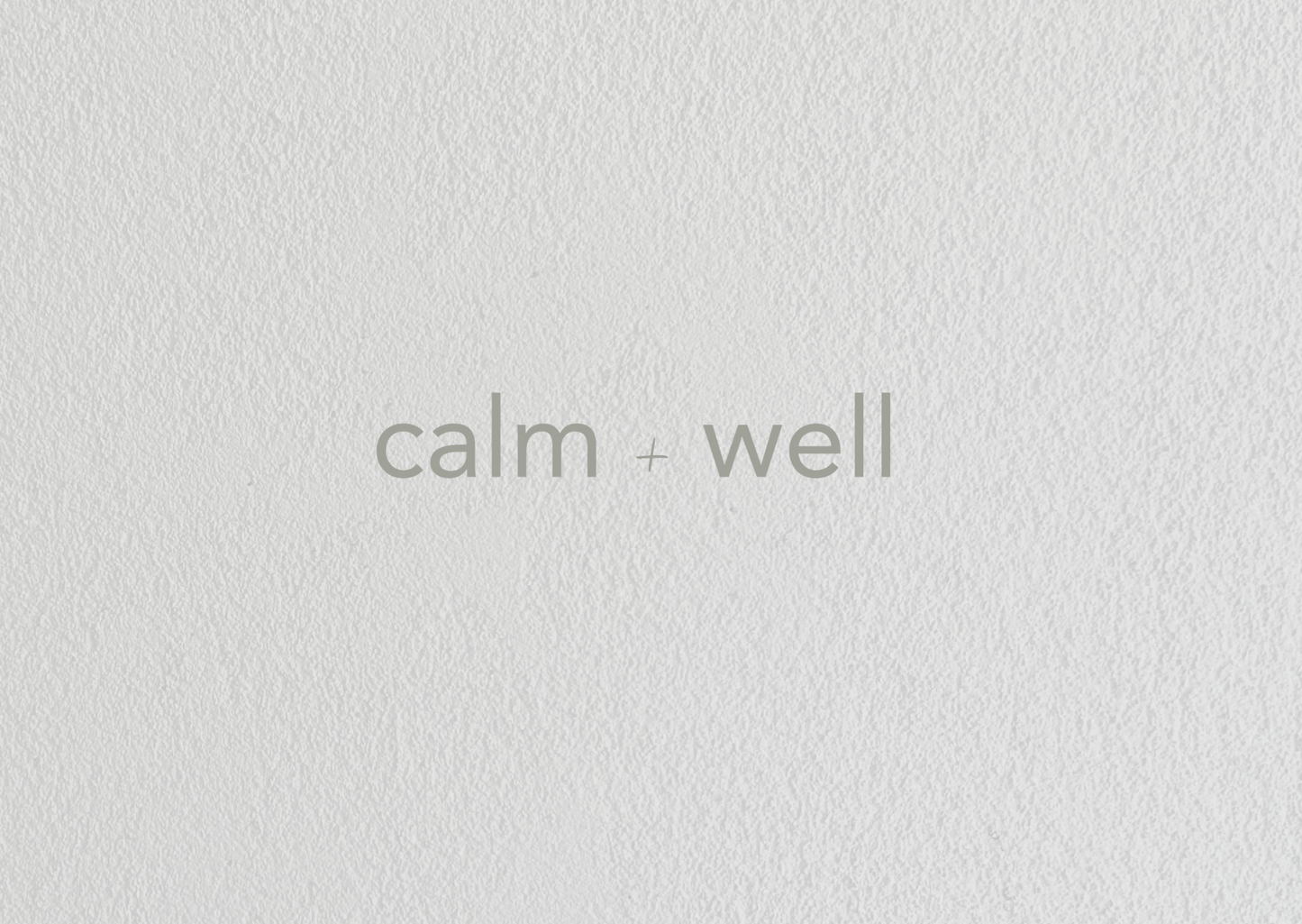 calm + well Gift Card